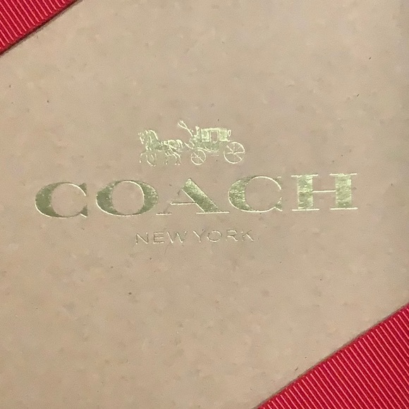 COACH POUCH AND MATCHING iPOD CASE, SIG C, KHAKI MULTI, COATED CANVAS. - Picture 8 of 11